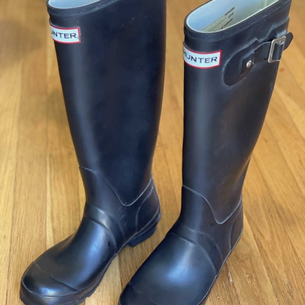 Hunter Classic Black Rain Boots